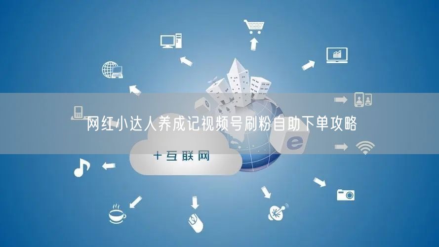 网红小达人养成记视频号刷粉自助下单攻略